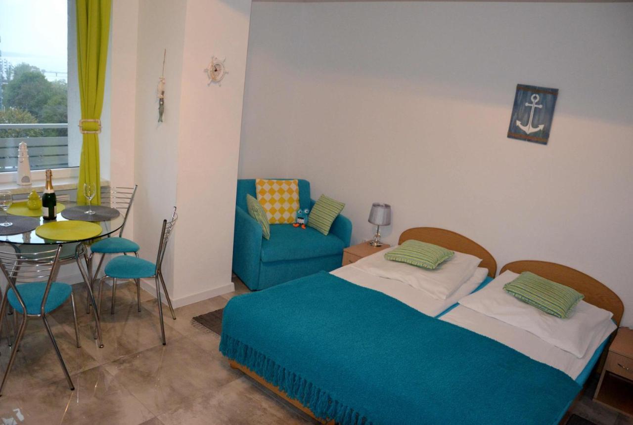 Apartament Z Panoramicznym Widokiem Na Morze Blisko Plazy I Centrum Pl Eng De Мендзыздрое Экстерьер фото