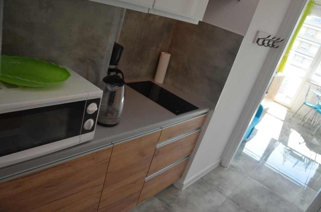 Apartament Z Panoramicznym Widokiem Na Morze Blisko Plazy I Centrum Pl Eng De Мендзыздрое Экстерьер фото