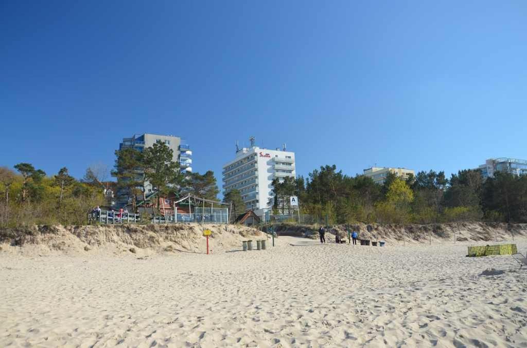 Apartament Z Panoramicznym Widokiem Na Morze Blisko Plazy I Centrum Pl Eng De Мендзыздрое Экстерьер фото